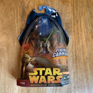 Revenge of the Sith - Action Figure Yoda Firing Canon